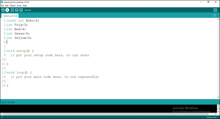 create Green Light variable